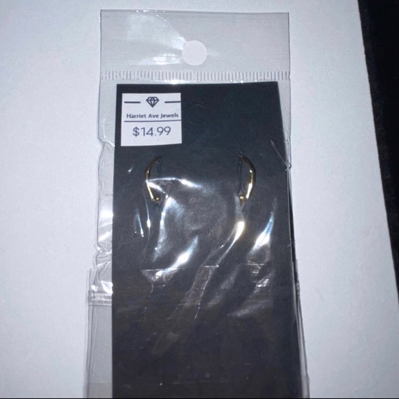 Rose Gold Stem Earrings 🛒 - Picture 5 of 5